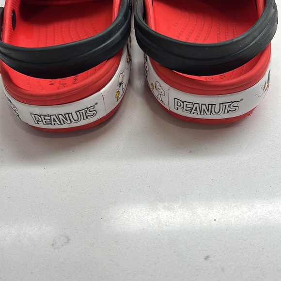 Crocs Fun Lab Snoopy Woodstock Clog Little Kids Size 13 Red - Picture 6 of 14